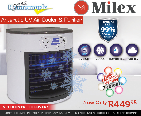 Milex Arctic UV Air Cooler & Purifier